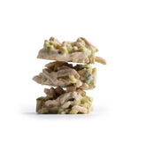 Scrocchiadenti pistacchio e cioccolato bianco