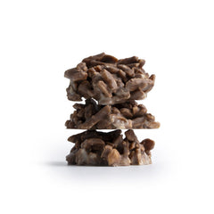 Scrocchiadenti nocciola e cioccolato al latte